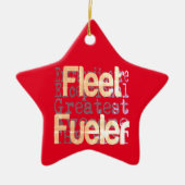 Fleet Fueler Extraordinaire Keramisch Ornament (Voorkant)