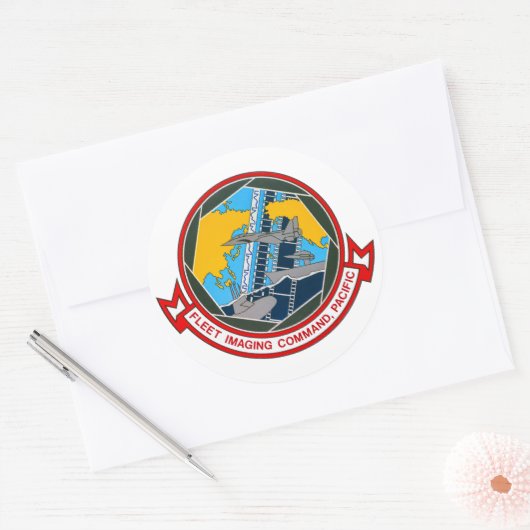 Fleet Imaging Command Pacific Sticker (Envelop)