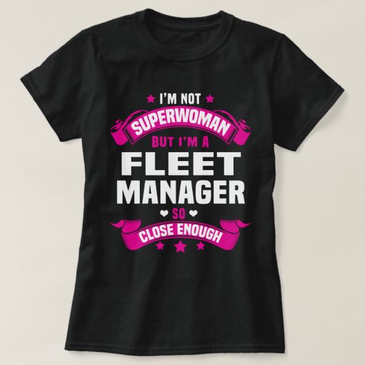 Fleet Manager T-shirt (Design voorkant)