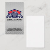 Fleet of Semi Trucks | Transport Visitekaartje (Voorkant / Achterkant)