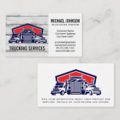 Fleet of Truck | Transport Visitekaartje (Voorkant / Achterkant)