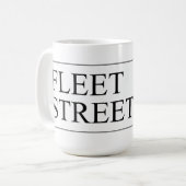 Fleet Street Koffiemok (Voorkant links)
