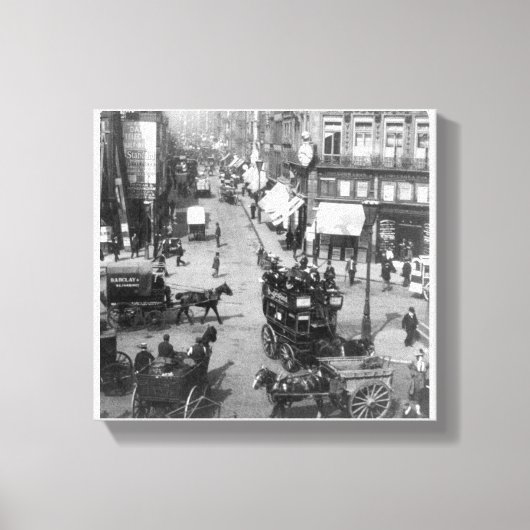 Fleet Street Londen,  Engeland print (Voorkant)