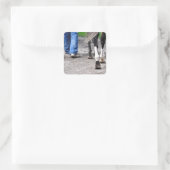 Fleetfoto Vierkante Sticker (Tas)