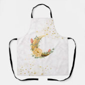 Fleeting Dawn, Floral Moon Yellow Schort (Voorkant)