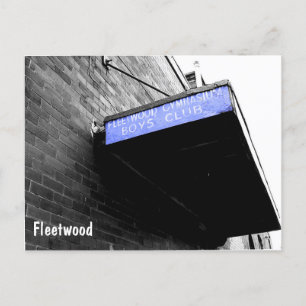 Fleetwood Boy's Club Briefkaart