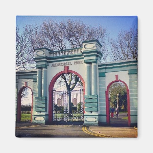 Fleetwood Memorial Park Magnet (Voorkant)
