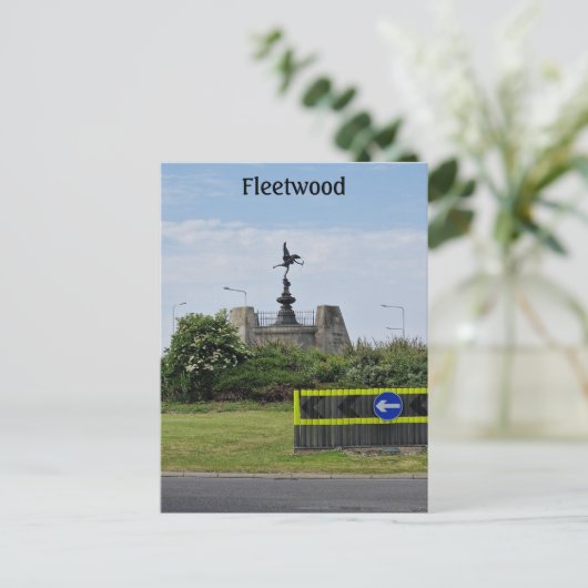 Fleetwood standbeeld van Eros Briefkaart (Staand voorkant)