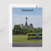 Fleetwood standbeeld van Eros Briefkaart (Voorkant / Achterkant)