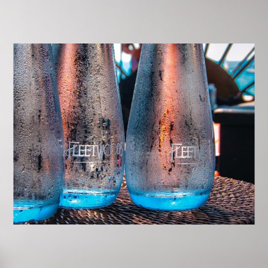 Fleetwoods tafelwaterflessen poster (Voorkant)