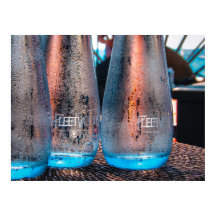 Fleetwoods tafelwaterflessen poster