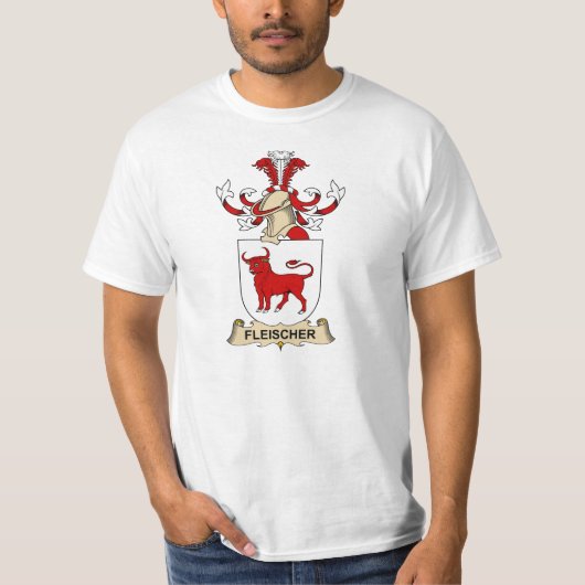Fleischer Family Crest T-shirt (Voorkant)