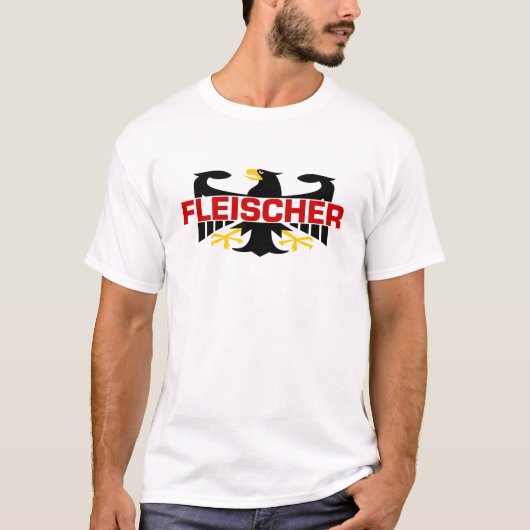 Fleischer Surname T-shirt (Voorkant)