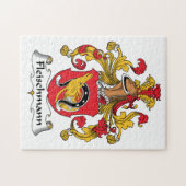 Fleischmann Family Crest Legpuzzel (Horizontaal)