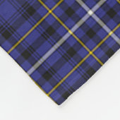 Fleming Clan Badge Tartan Plaid Fleece Deken (Hoek)