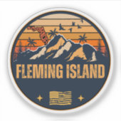 Fleming Island, Florida Sticker (Voorkant)