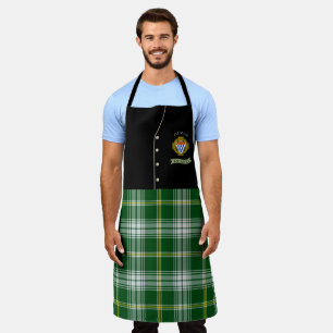 Fleming Shield & Tartan Gepersonaliseerde Kilt Schort