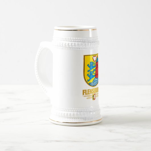 "Flensburg" Apparel Bierpul (Voorkant links)