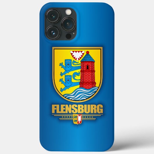"Flensburg" Apparel Case-Mate iPhone Case (Achterkant)