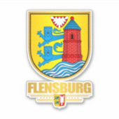Flensburg Sticker (Voorkant)
