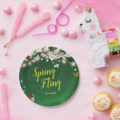 Flentevende feestdag papieren bordje (Feest)