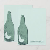 Fles (Voorkant / Achterkant)