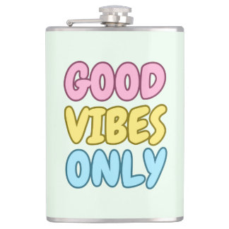 Fles Alleen Maar Goede Vibes Heupfles