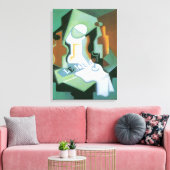 Fles and Fruit Dish door Juan Gris,  Cubisme Canvas Afdruk (Insitu (Woonkamer))