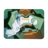 Fles and Fruit Dish door Juan Gris,  Cubisme Magneet (Horizontaal)