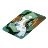 Fles and Fruit Dish door Juan Gris,  Cubisme Magneet (Linkerzijde)