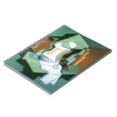 Fles and Fruit Dish door Juan Gris,  Cubisme Notitieboek (Linkerzijde)