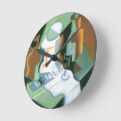 Fles and Fruit Dish door Juan Gris,  Cubisme Ronde Klok (Hoek)