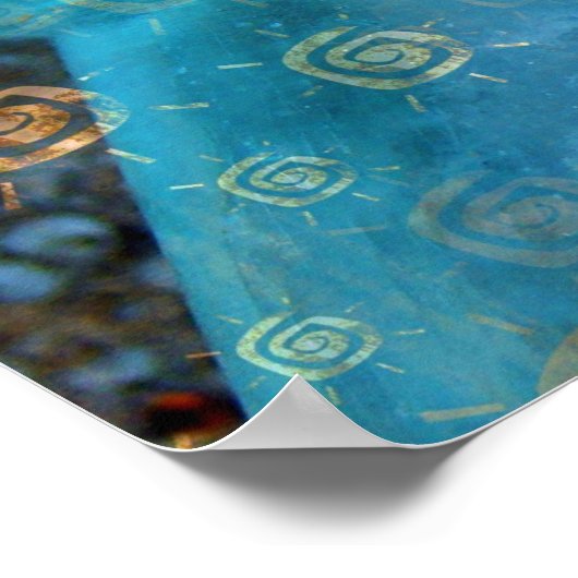 Fles Art 3 Poster (Hoek)