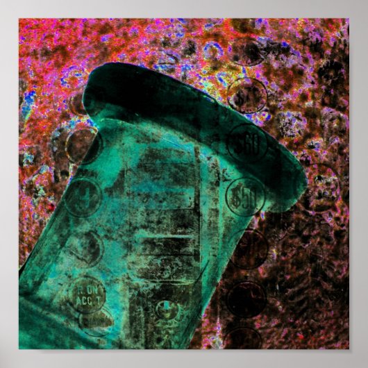 Fles Art 7 Poster (Voorkant)