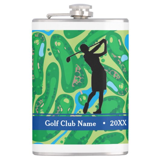 Fles "Birdie Juice" voor vrouwen aanpassen Heupfles (Voorkant)