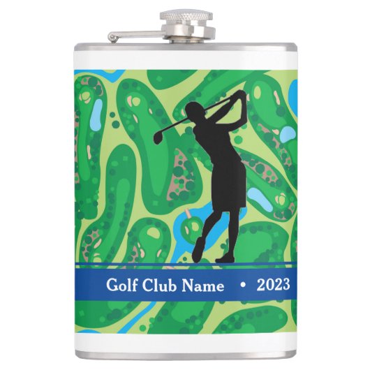 Fles "Birdie Juice" voor vrouwen aanpassen Heupfles (Voorkant)