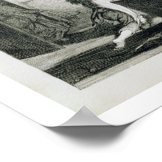 Fles, Bord VI, Fearful quarrels en bruut Poster (Hoek)