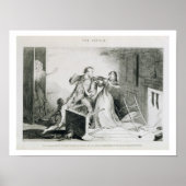 Fles, Bord VI, Fearful quarrels en bruut Poster (Voorkant)