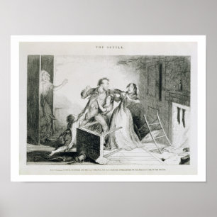 Fles, Bord VI, Fearful quarrels en bruut Poster