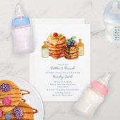 Fles + Breakfast Baby shower Kaart