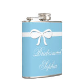 Fles bruidsmeisje cadeau aqua Trouwdag Persoonlijk Heupfles (Rechts)