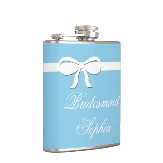 Fles bruidsmeisje cadeau aqua Trouwdag Persoonlijk Heupfles (Rechts)