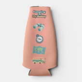 Fles Cooler Camping is mijn hobby (Voorkant)