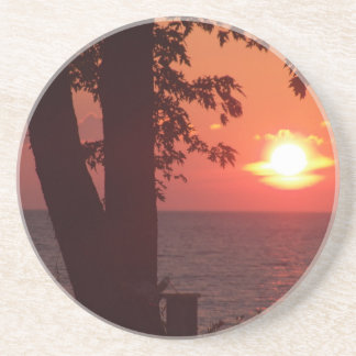 fles coster zandsteen onderzetter