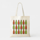 Fles drankfeest tote bag (Achterkant)