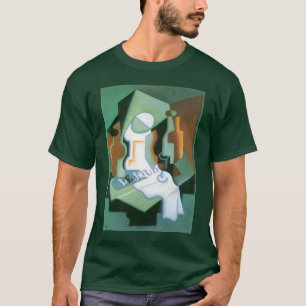 Fles en fruitschaal van Juan Gris, Vintage Cubisme T-shirt