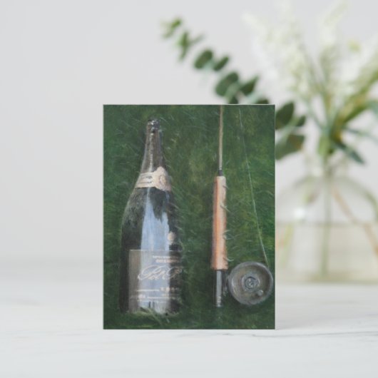 Fles en Rob II 2012 Briefkaart (Staand voorkant)