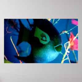 Fles Fish Gibney Het Museum Zazzle Banner Poster