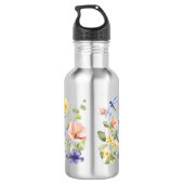 Fles fluitwater (Achterkant)