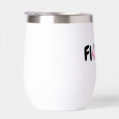 Fles fluitwater (Rechts)